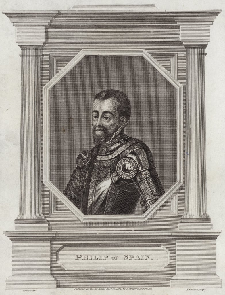 スペインのフィリップ2世王...